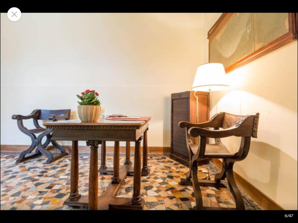 Posezení v ubytování Palazzo Mantua Benavides Suites & Apartments