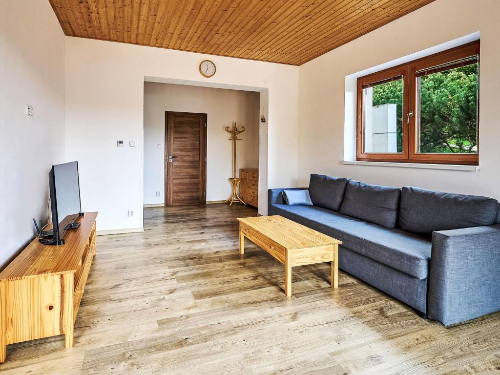 TV a/nebo společenská místnost v ubytování Apartment Pod Černou Studnicí-3 by Interhome