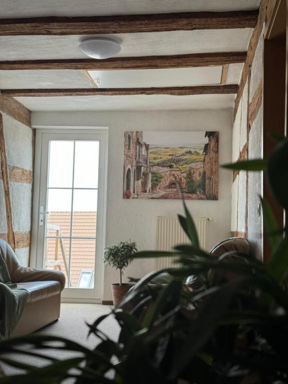 Posezení v ubytování Gasthaus Hecht
