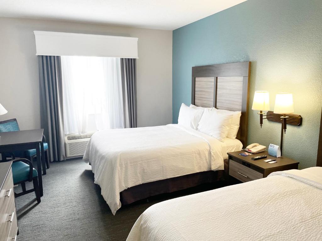 Beach Holiday Inn Express & Suites Clermont SE - West Orlando by IHG - Camera Standard Queen Con Due Letti Queen E Vista Fontana - Accessibile Alle Comunicazioni