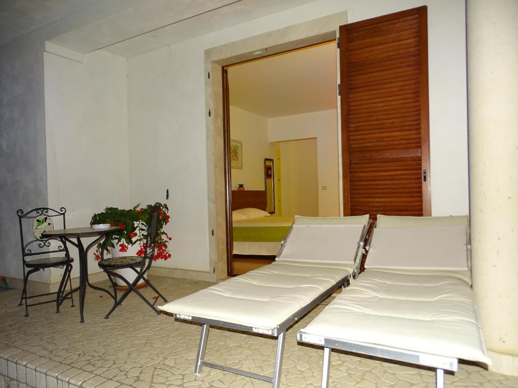 Część wypoczynkowa w obiekcie Villa Gioia Rooms
