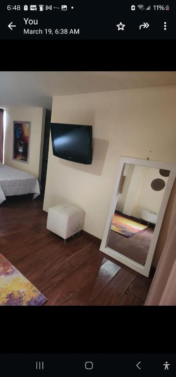 Postel nebo postele na pokoji v ubytování Eco hotel Torino