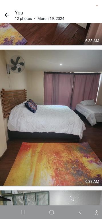 Postel nebo postele na pokoji v ubytování Eco hotel Torino