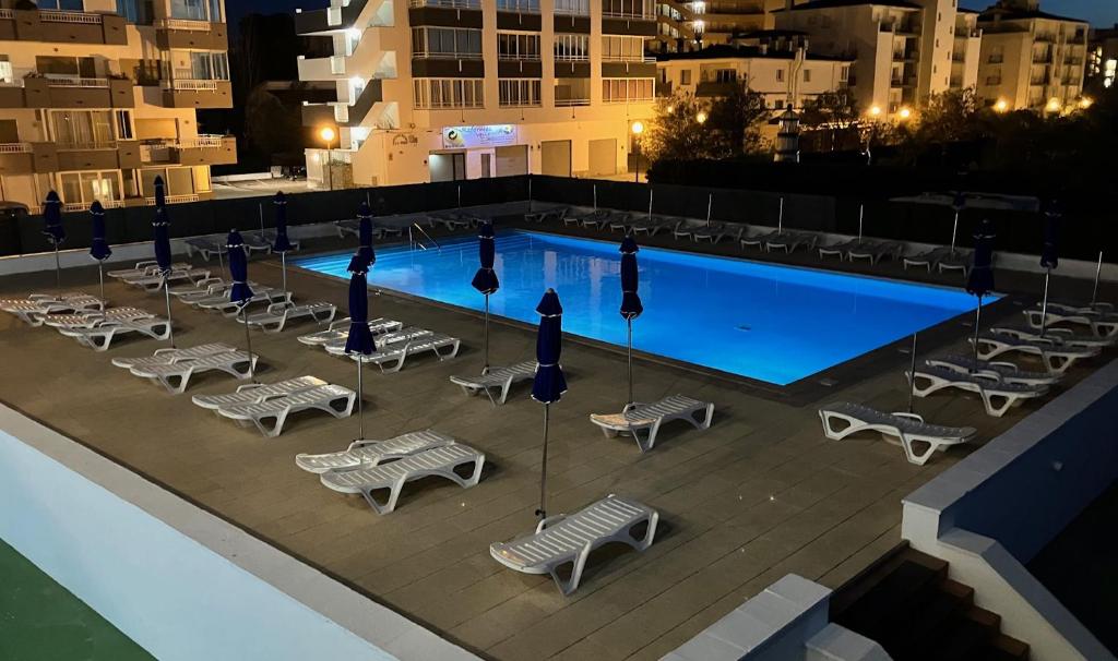 Bazén v ubytování Nautilus Hotel nebo v jeho okolí
