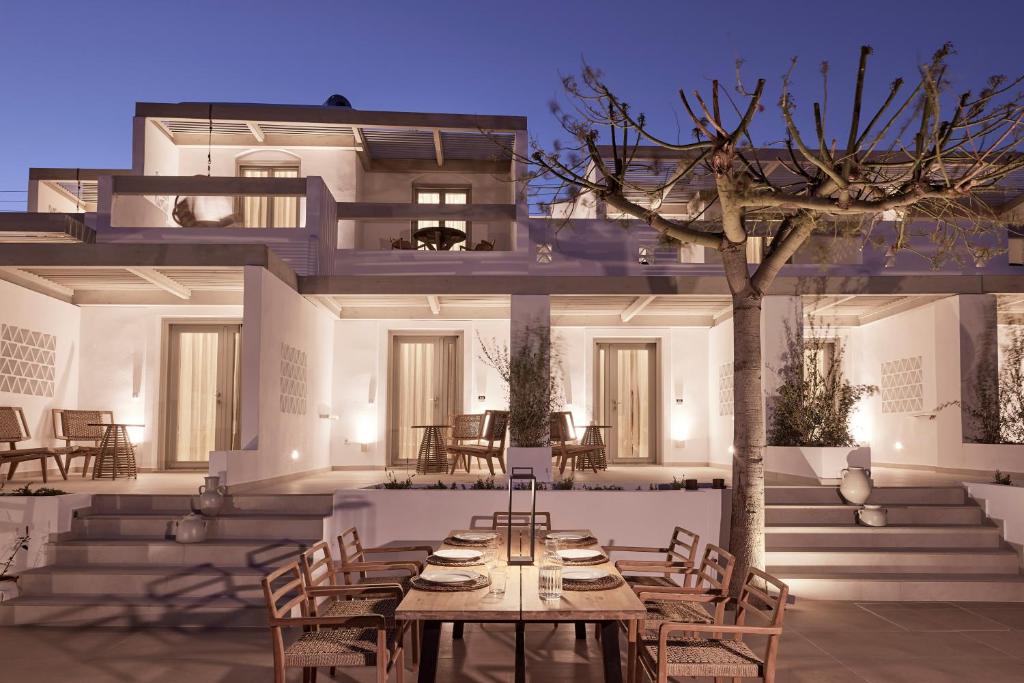 Posezení v ubytování Enalion Suites Sifnos