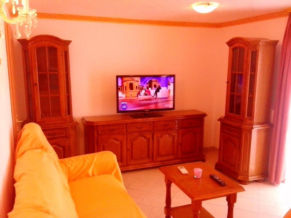 TV a/nebo společenská místnost v ubytování Apartment Mara