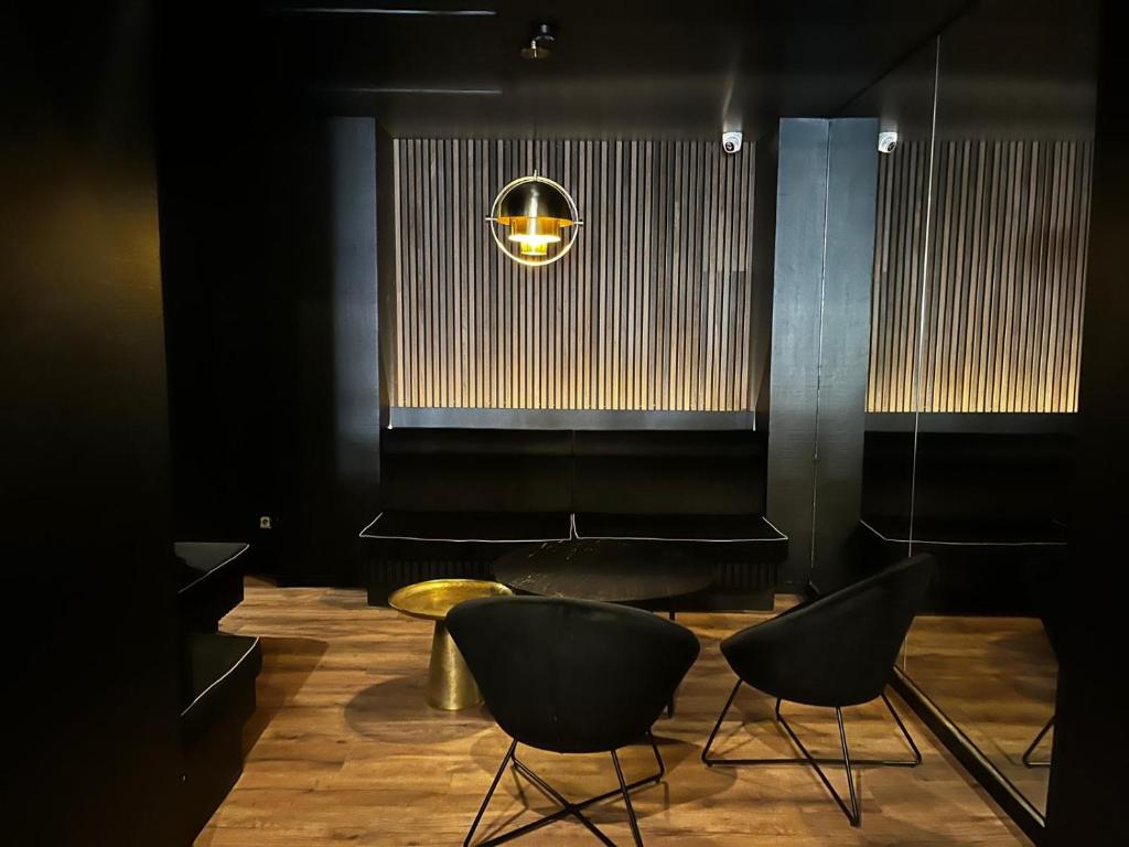Posezení v ubytování HOTEL & SPA Le Renard Centre