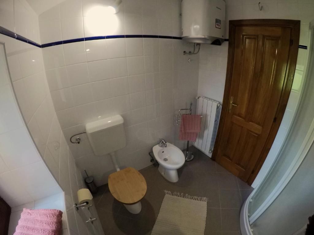 Kúpeľňa v ubytovaní Casa Cocola
