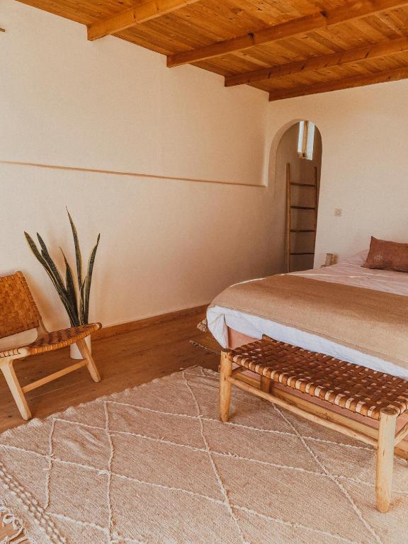 Letto o letti in una camera di Dreamsea Imsouane Morocco