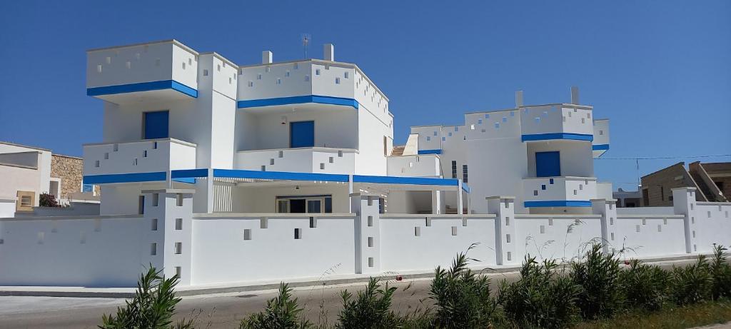 Budova, kde se aparthotel nachází