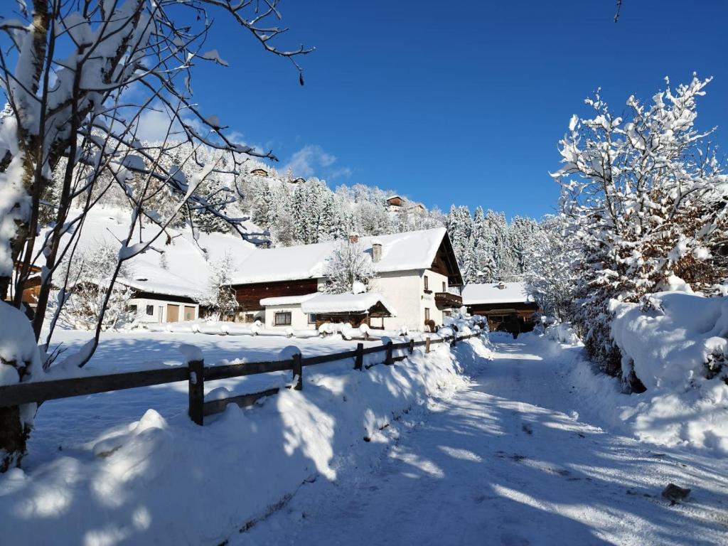Landhaus Maurer v zimě