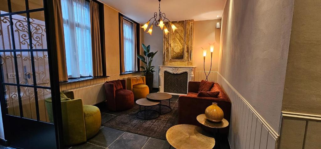 Posezení v ubytování Guesthouse Bonheure