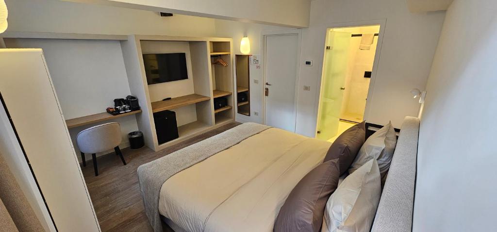 TV a/nebo společenská místnost v ubytování Guesthouse Bonheure