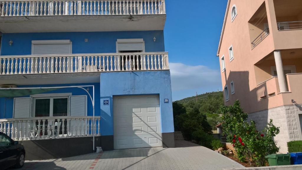 Balkón nebo terasa v ubytování Blue House Sibenik