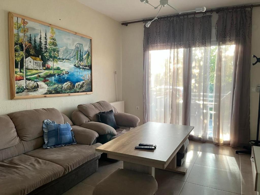 Posezení v ubytování Villa Deya
