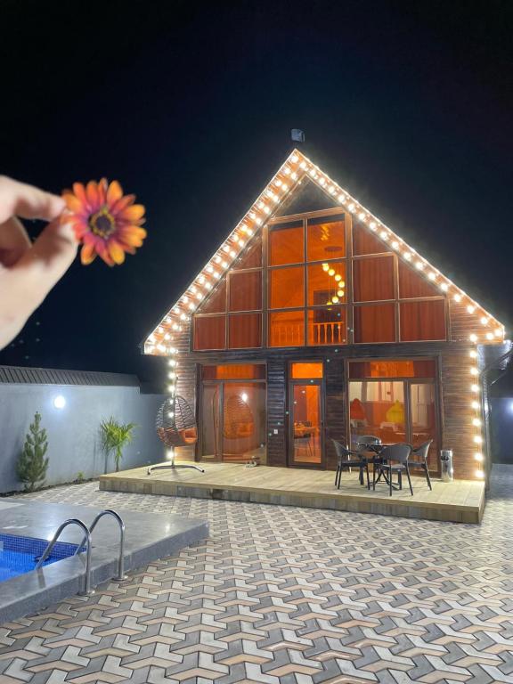 Fotografie z fotogalerie ubytování Gabala Wood Dream House A3 v destinaci Nourkyshlak