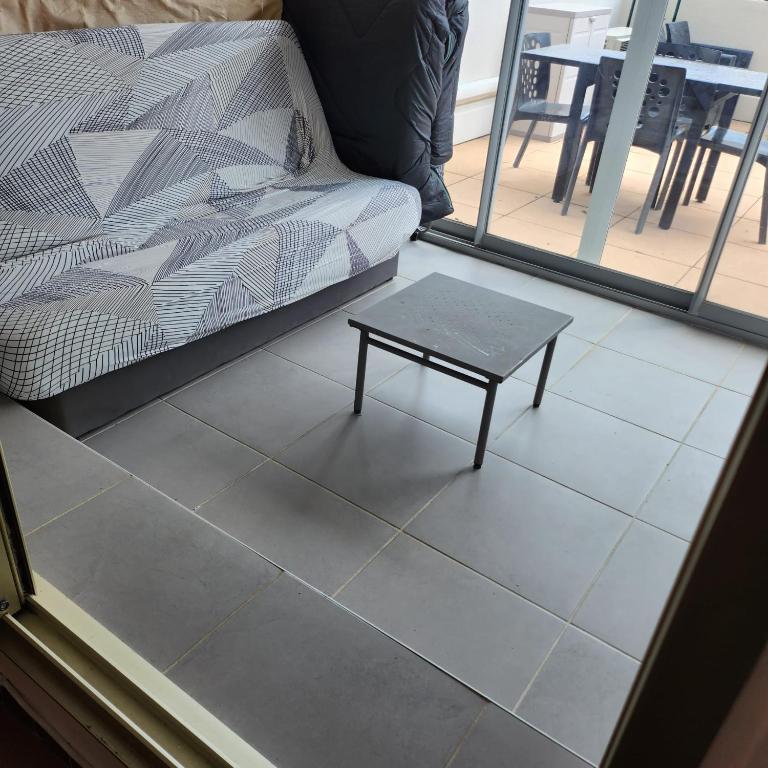Posezení v ubytování studio terrasse