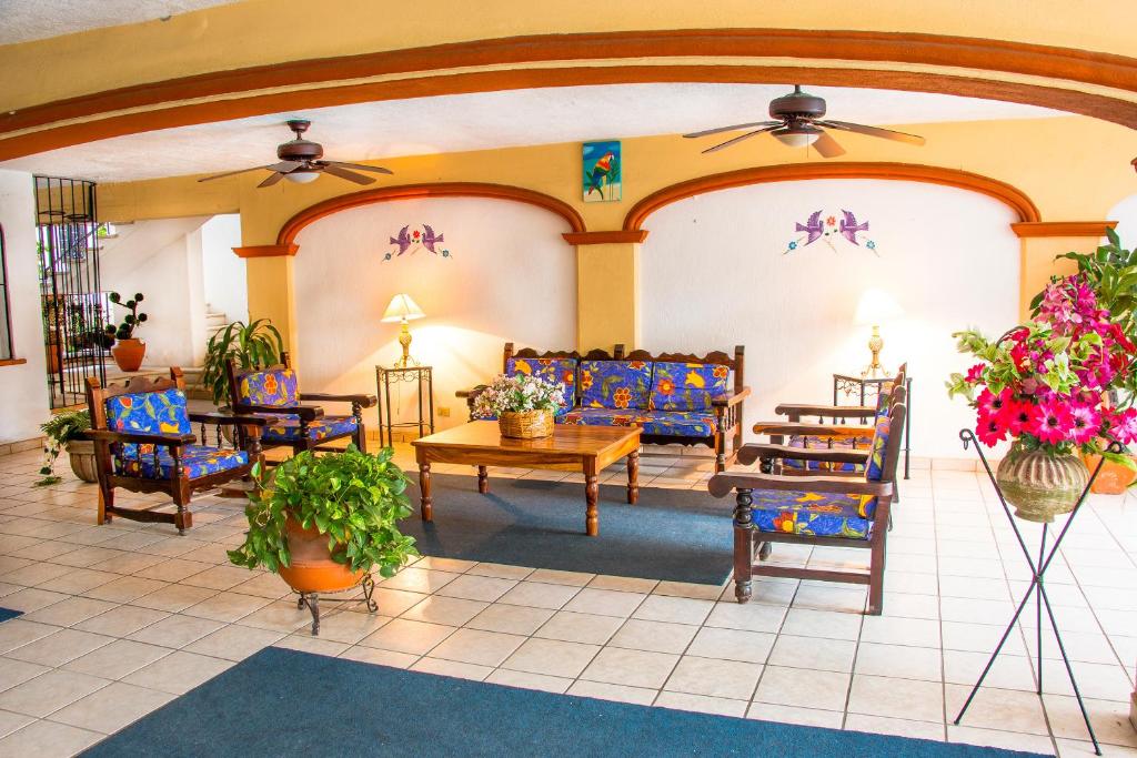 Posezení v ubytování Vallartasol Hotel