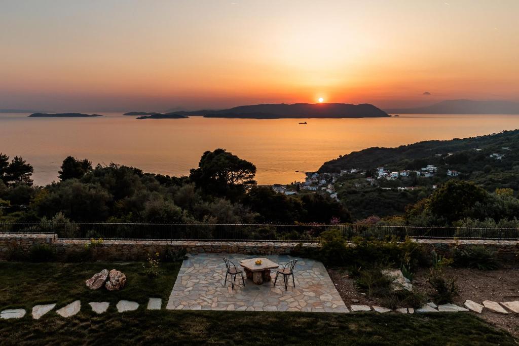 Táj a villa közelében