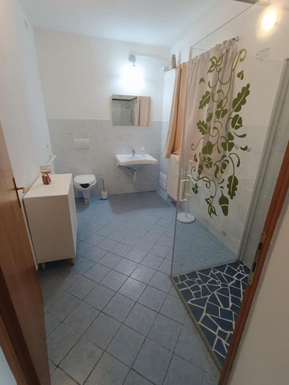 Koupelna v ubytování Casa di Alvise