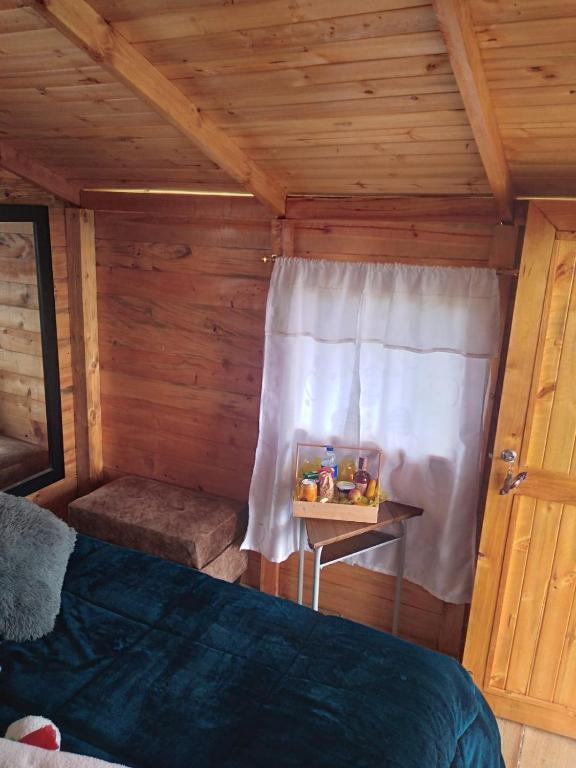 Posezení v ubytování Cabaña alto de torres