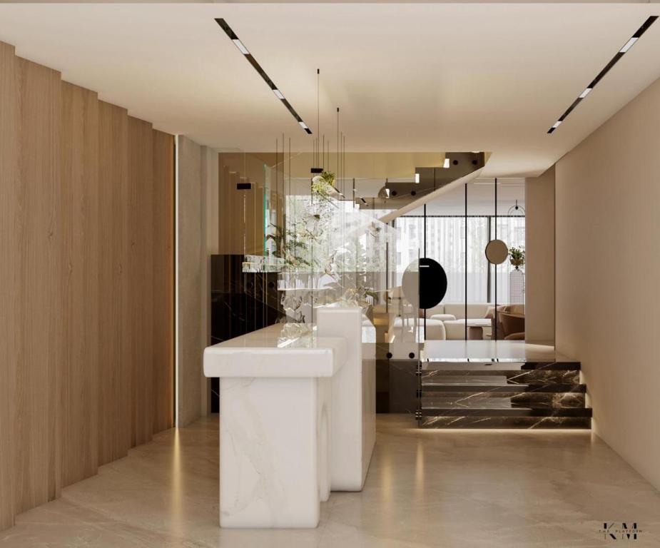 Posezení v ubytování Lacasa Residence