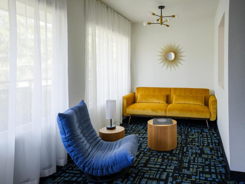 Posezení v ubytování Jupiter Hotel