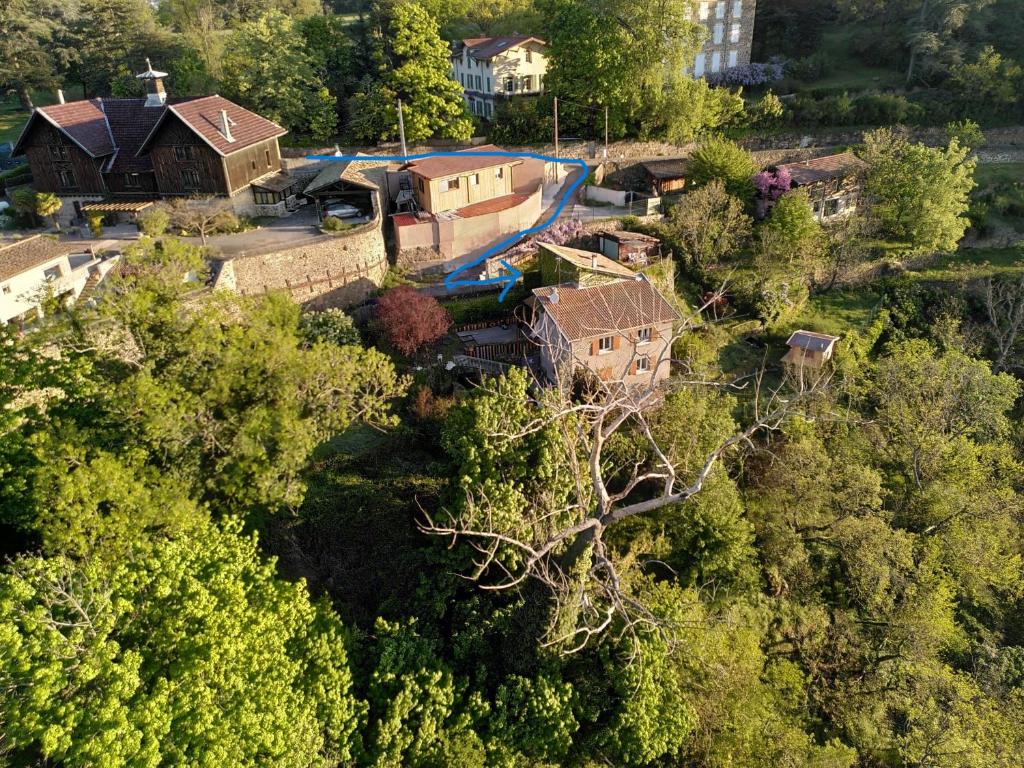 Příroda nedaleko bed and breakfast