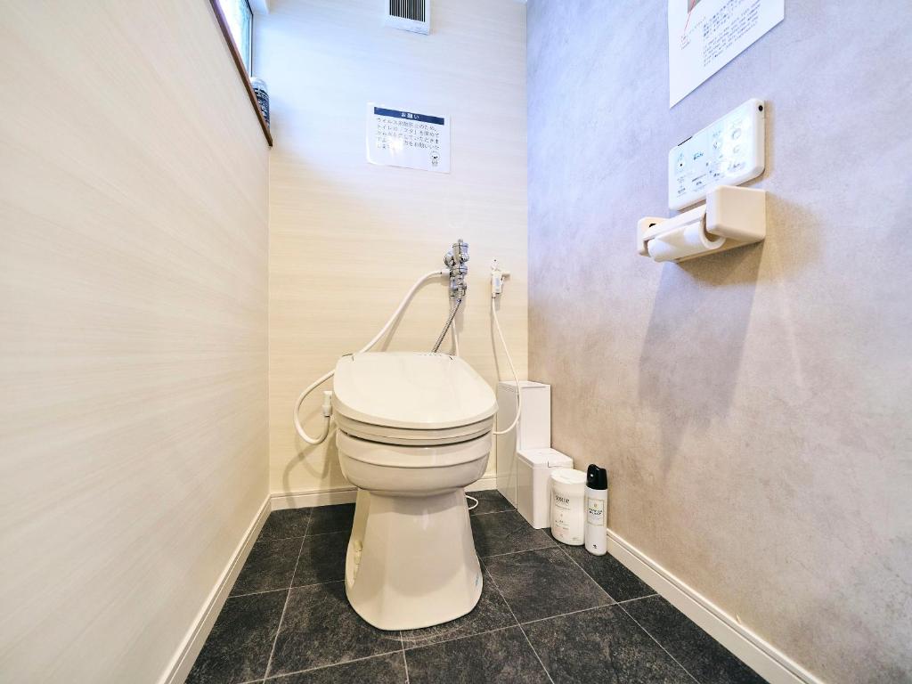 Koupelna v ubytování Kokoyui Guesthouse Shingu
