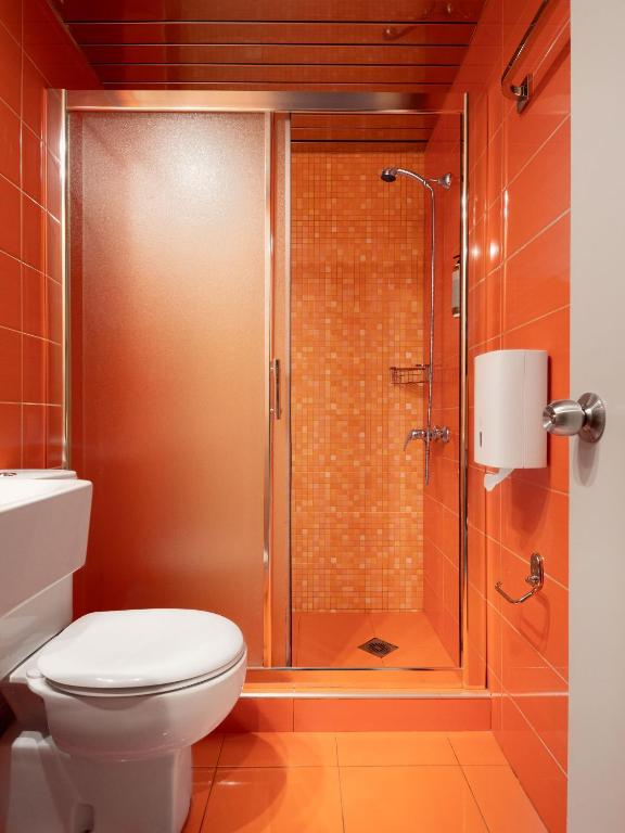 Kúpeľňa v ubytovaní Hotel Nafpaktos