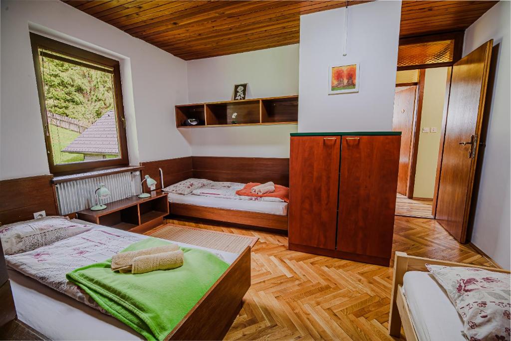 Postel nebo postele na pokoji v ubytování Holiday Home Vila Kopriva
