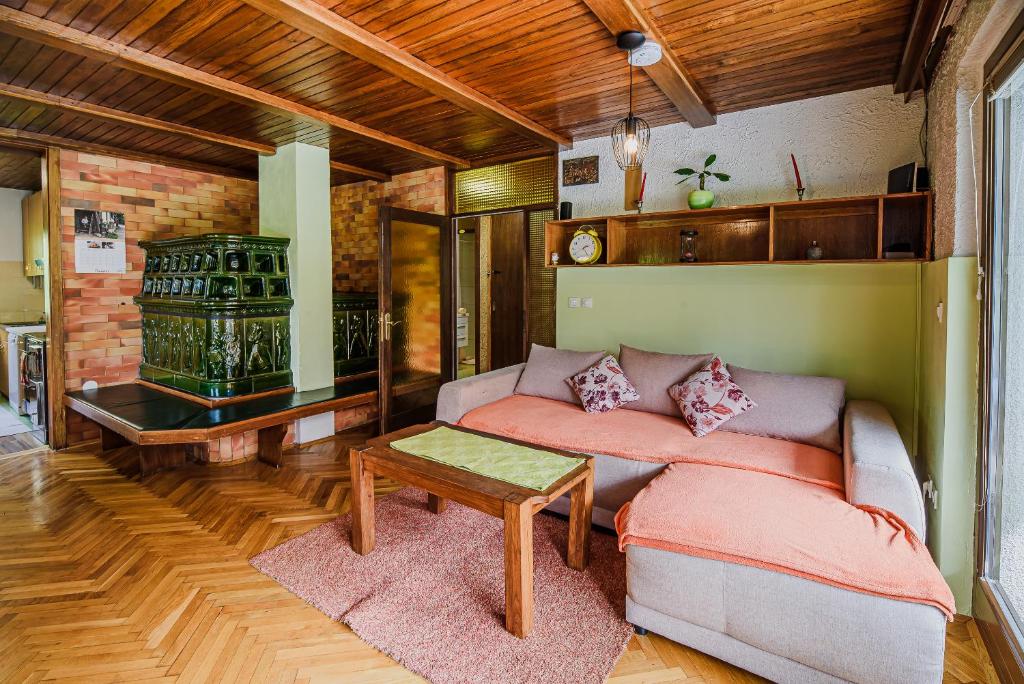 Posezení v ubytování Holiday Home Vila Kopriva