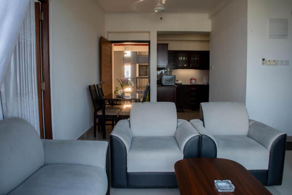 Posezení v ubytování Lovish luxury villa