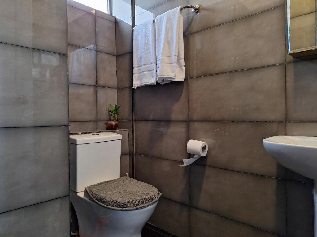 Koupelna v ubytování Lovish luxury villa