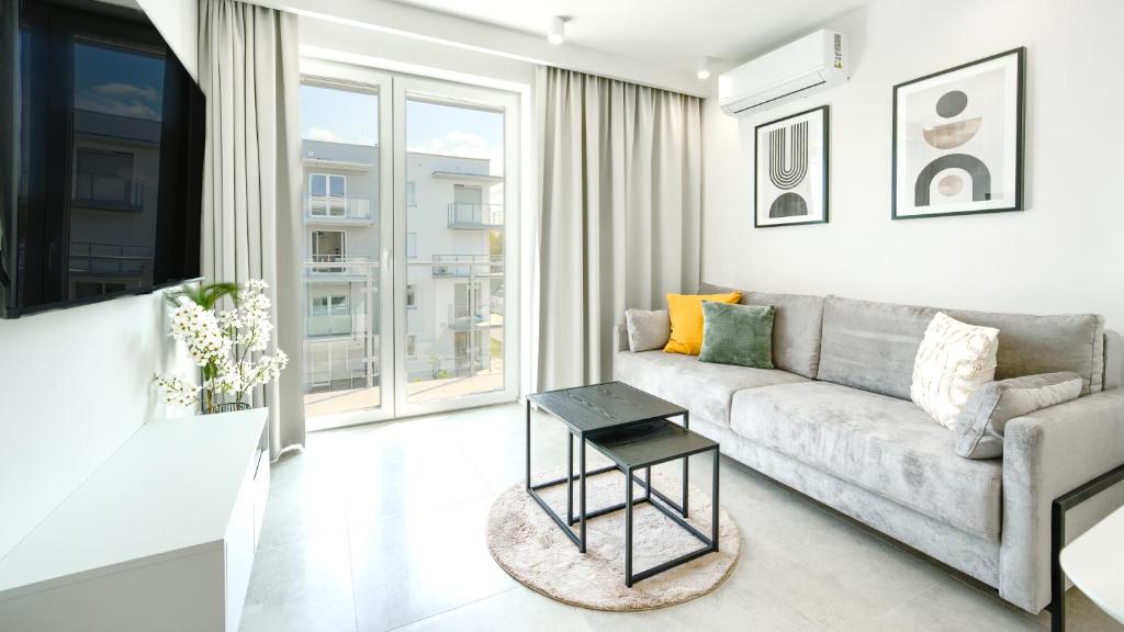 Posedenie v ubytovaní Prywatne apartamenty Sun & Snow w Porta Mare
