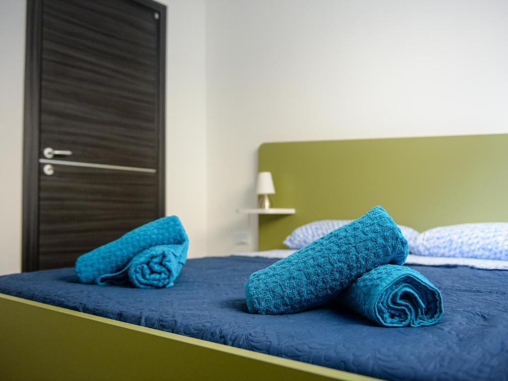Кровать или кровати в номере Seaview-CasadiAlfio-Qawra