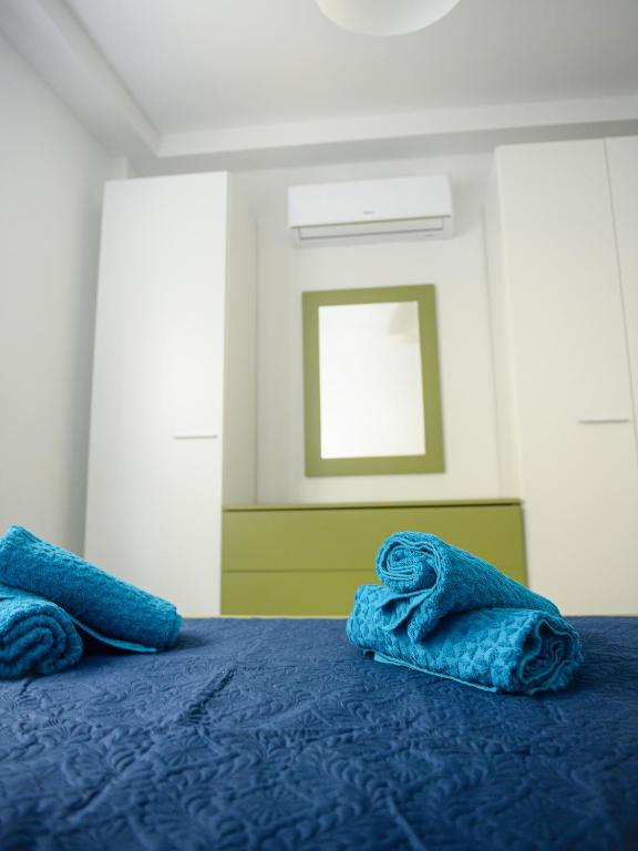 Кровать или кровати в номере Seaview-CasadiAlfio-Qawra