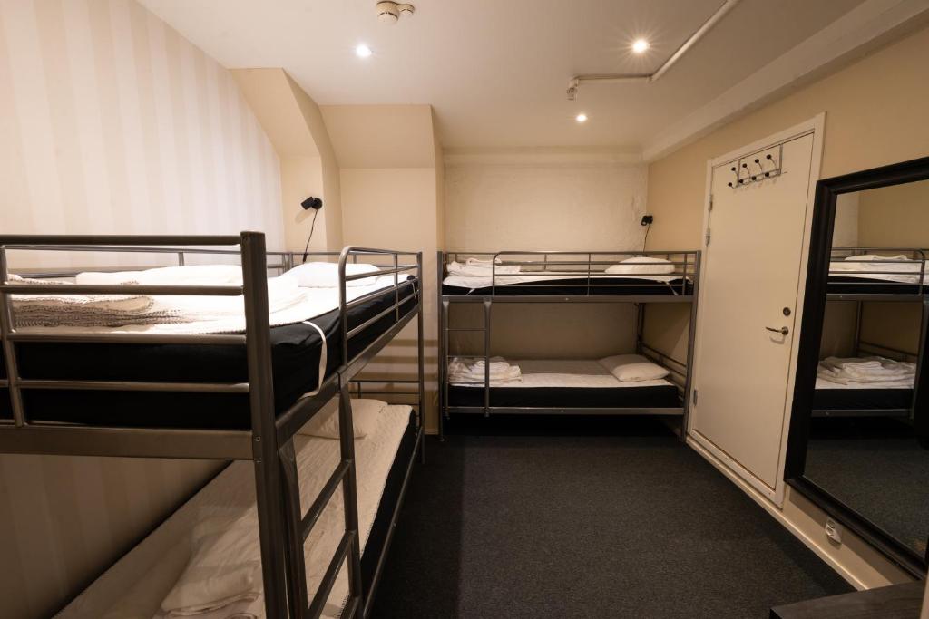 Postel nebo postele na pokoji v ubytování Stockholm Hostel