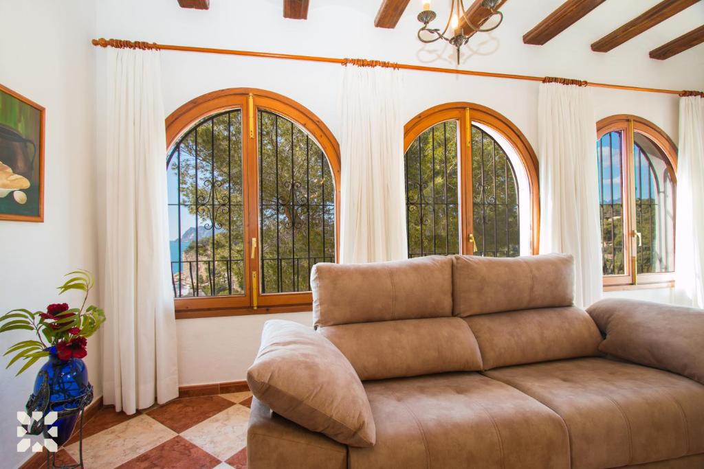 Posezení v ubytování Villa Paula by Abahana Villas