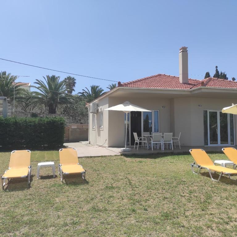 Zahrada ubytování Sea Breeze Villa