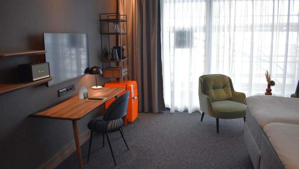 Postel nebo postele na pokoji v ubytování Van der Valk Hotel Eindhoven