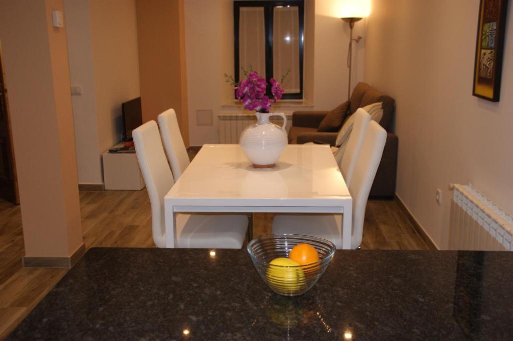 Posezení v ubytování Apartamentos La Muralla