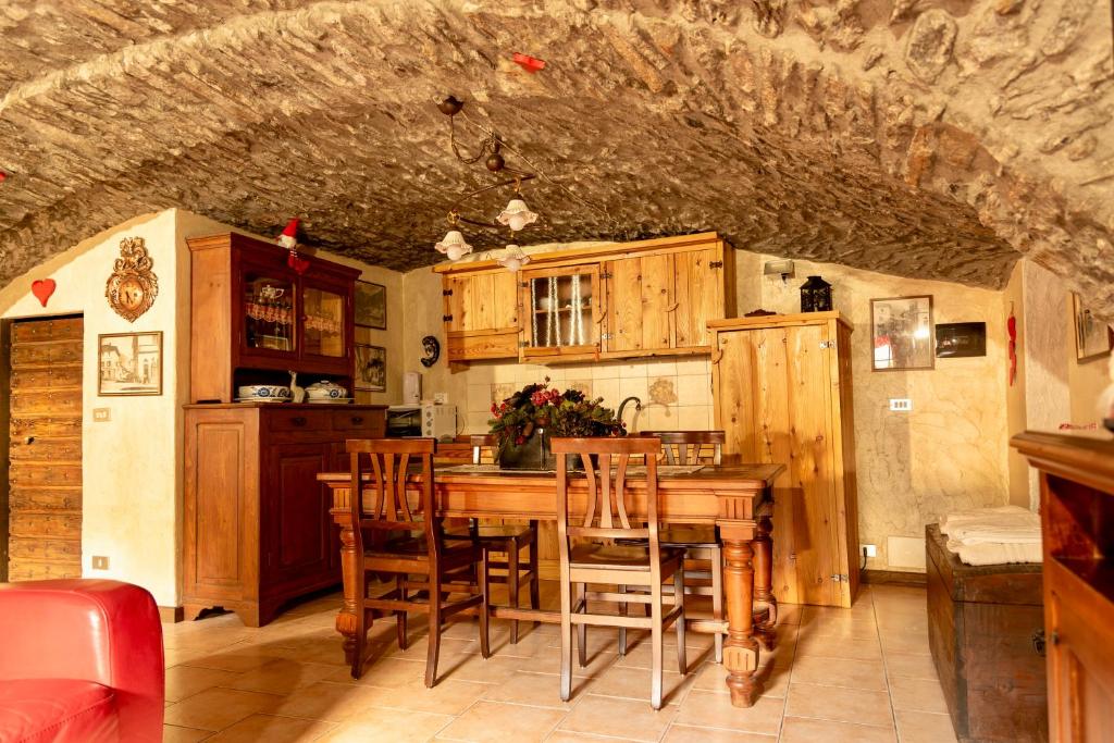 Kuchyň nebo kuchyňský kout v ubytování Casa Netto