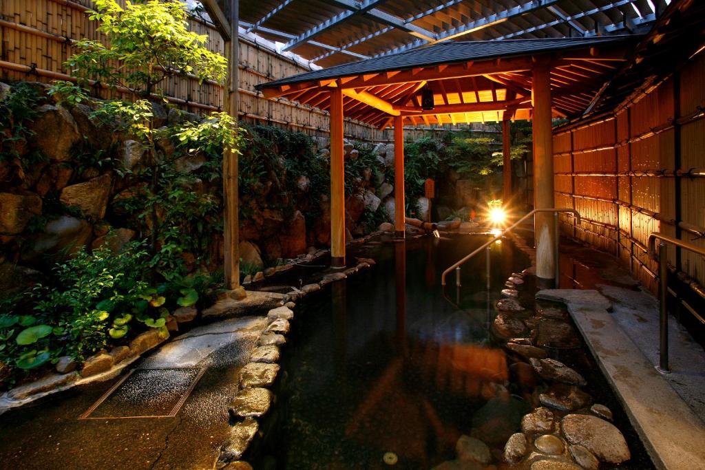 Zahrada ubytování U-BELL Hotel Matsumasa