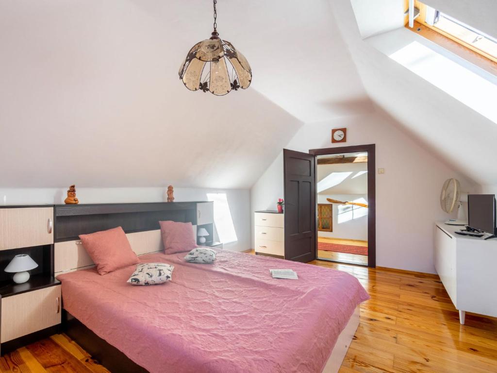 Postel nebo postele na pokoji v ubytování Holiday Home Horní Prysk by Interhome