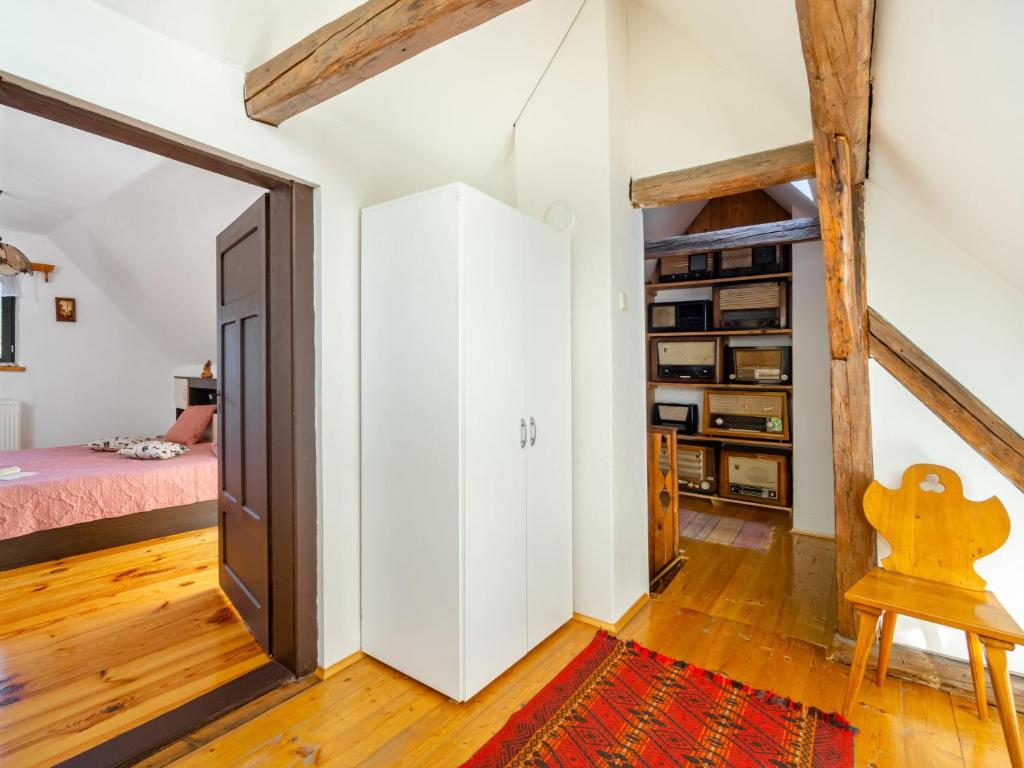 Postel nebo postele na pokoji v ubytování Holiday Home Horní Prysk by Interhome