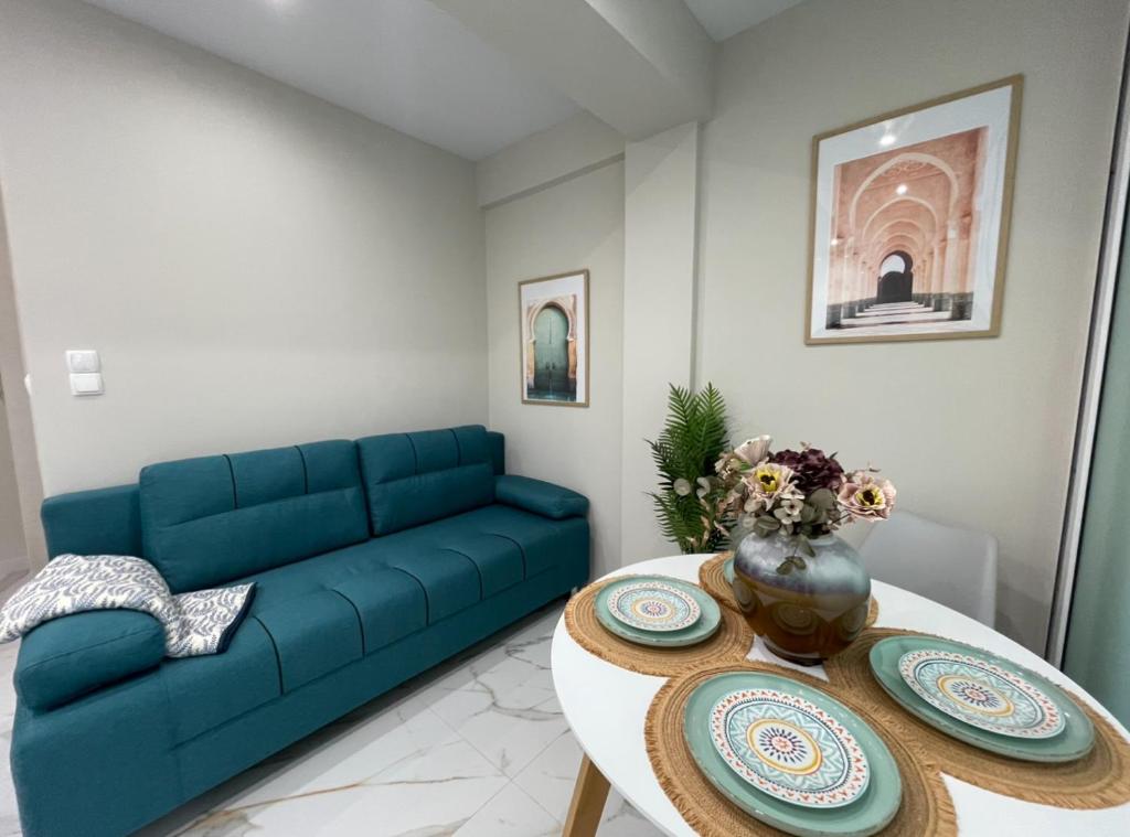 Posezení v ubytování AGORA luxury APARTMENT 7