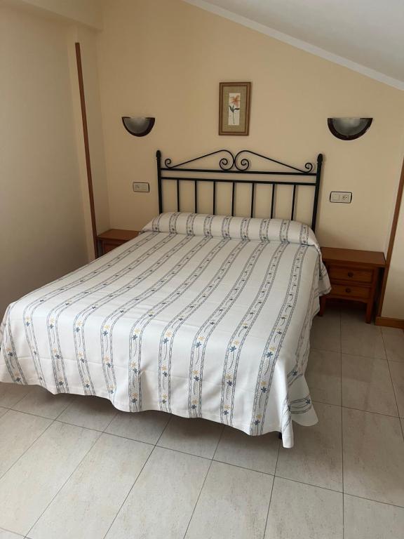 Postel nebo postele na pokoji v ubytování Hotel Gavitu