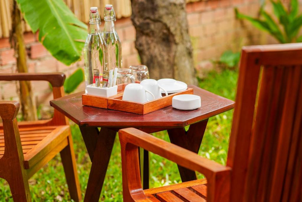 Nápoje v ubytování Le Mayansa Resort