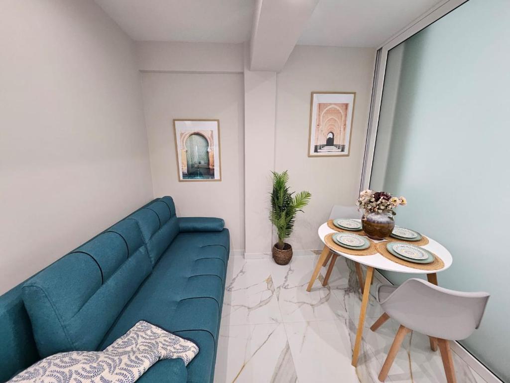 Posezení v ubytování AGORA luxury APARTMENT 7
